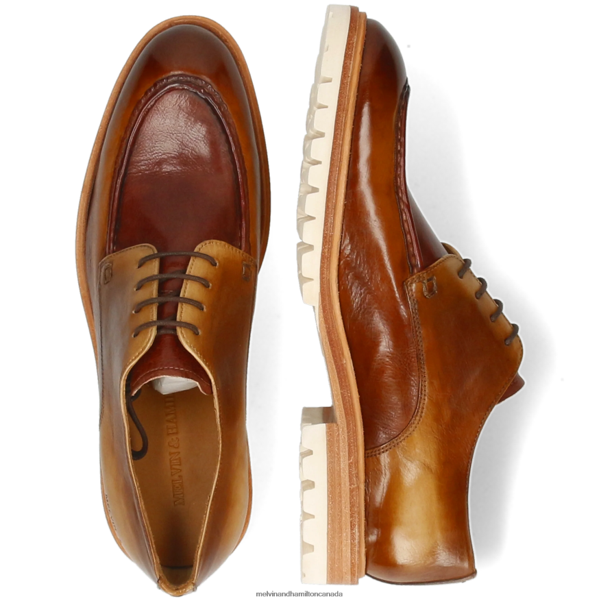 Men Melvin & Hamilton Brown George 2 Derby Shoes P4V68P394