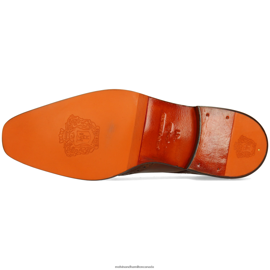 Men Melvin & Hamilton Brown Jeff 1 Derby Shoes P4V68P439