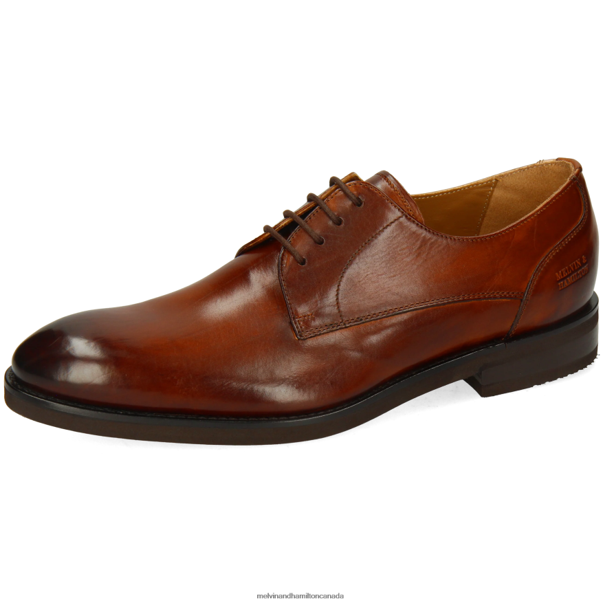 Men Melvin & Hamilton Brown Kane 2 Derby Shoes P4V68P418