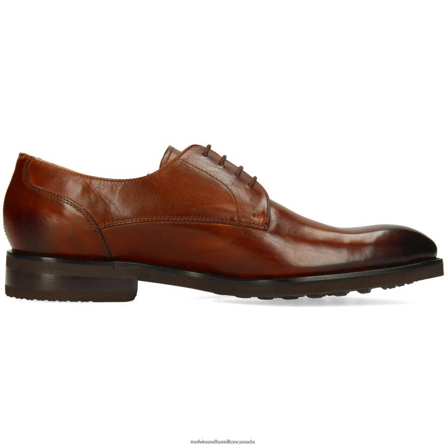 Men Melvin & Hamilton Brown Kane 2 Derby Shoes P4V68P418
