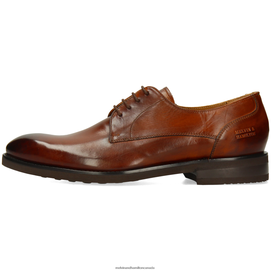 Men Melvin & Hamilton Brown Kane 2 Derby Shoes P4V68P418