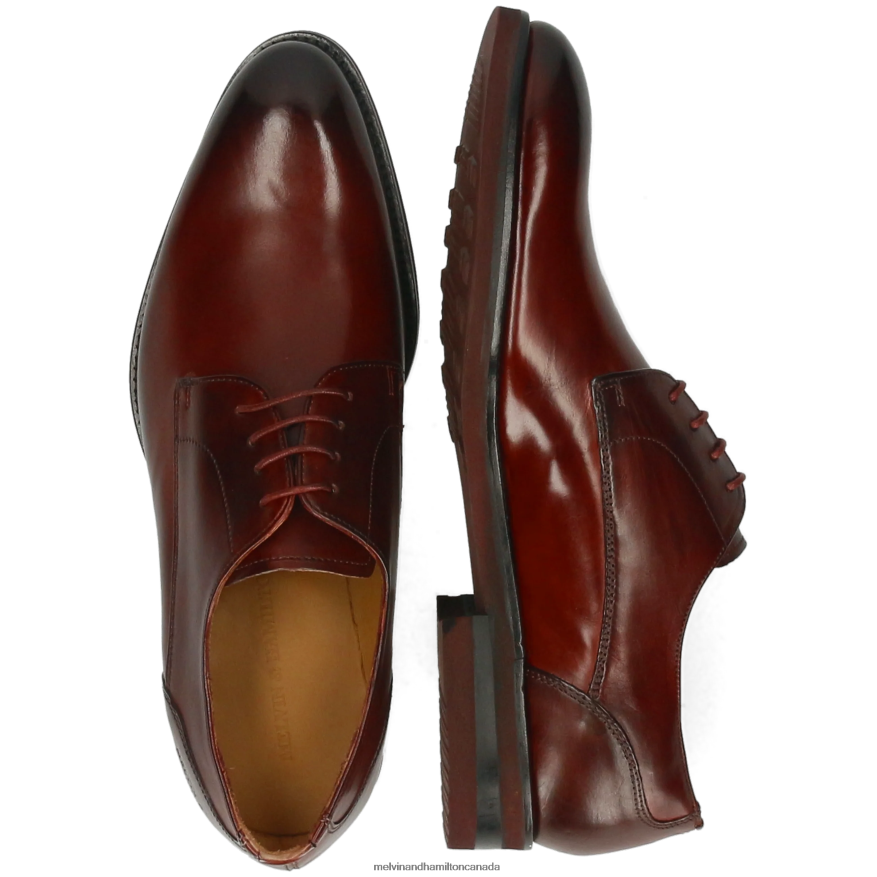 Men Melvin & Hamilton Brown Kane 2 Derby Shoes P4V68P424