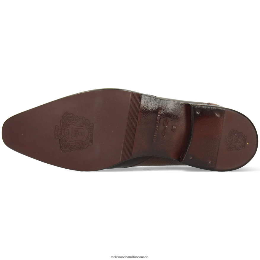 Men Melvin & Hamilton Brown Lance 9 Derby Shoes P4V68P433