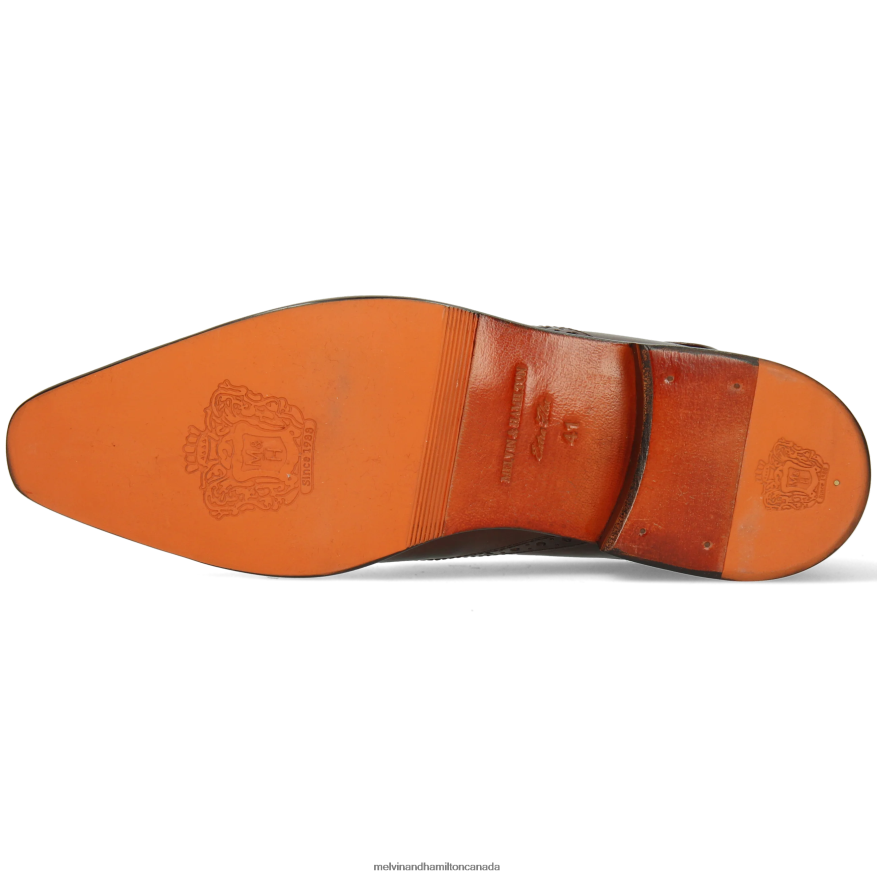 Men Melvin & Hamilton Brown Lewis 3 Derby Shoes P4V68P434