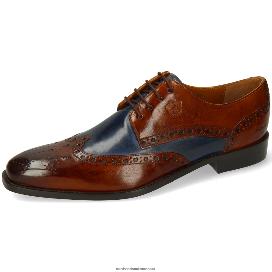 Men Melvin & Hamilton Brown Martin 15 Derby Shoes P4V68P476