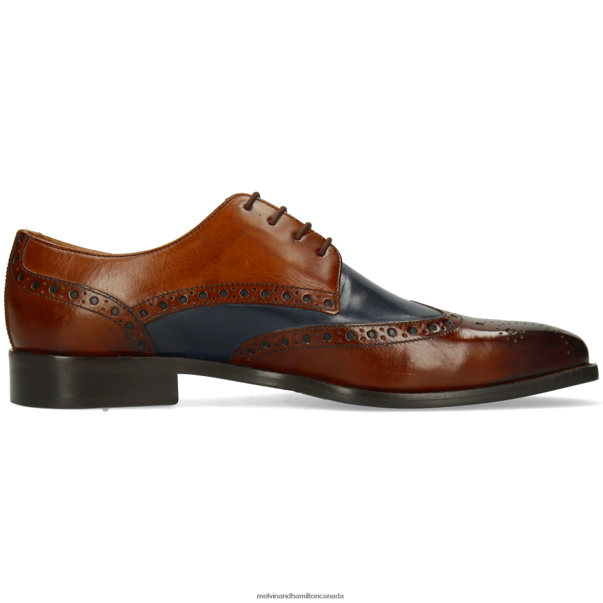Men Melvin & Hamilton Brown Martin 15 Derby Shoes P4V68P476