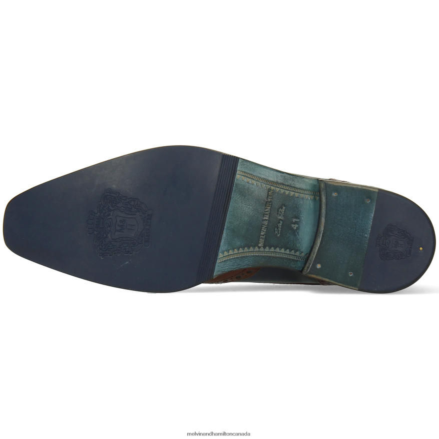 Men Melvin & Hamilton Brown Martin 15 Derby Shoes P4V68P476