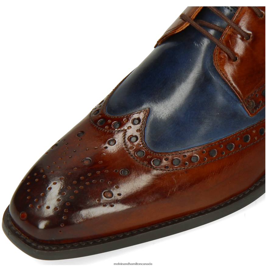 Men Melvin & Hamilton Brown Martin 15 Derby Shoes P4V68P476