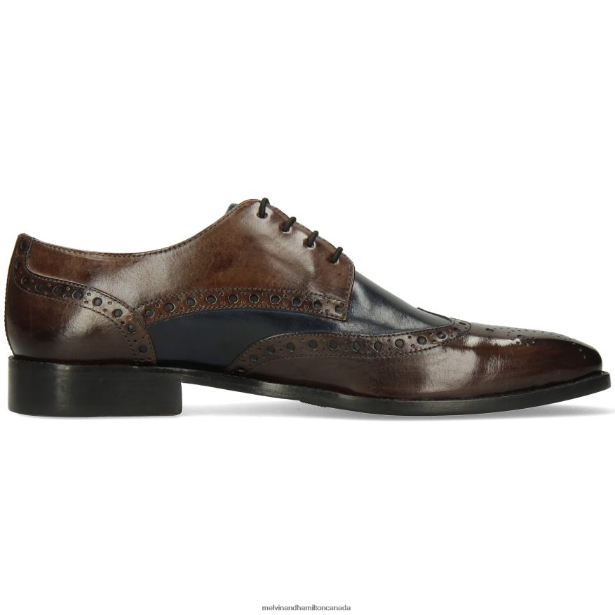 Men Melvin & Hamilton Brown Martin 15 Derby Shoes P4V68P487