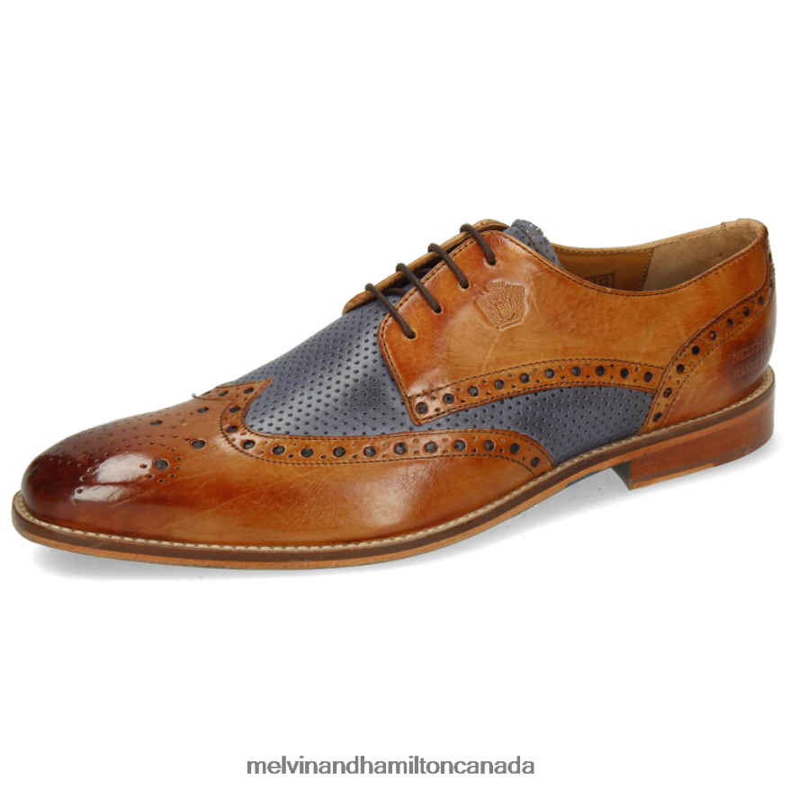 Men Melvin & Hamilton Brown Martin 15 Derby Shoes P4V68P494