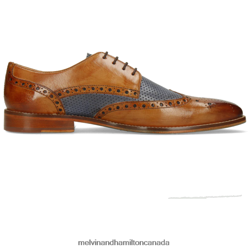 Men Melvin & Hamilton Brown Martin 15 Derby Shoes P4V68P494