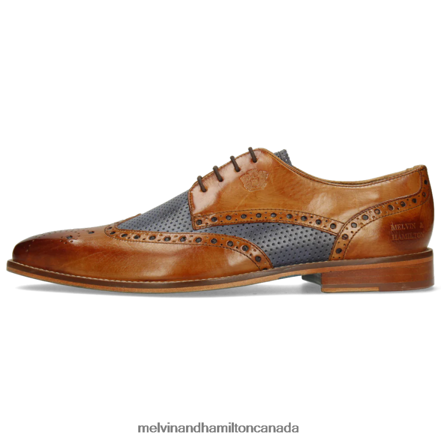 Men Melvin & Hamilton Brown Martin 15 Derby Shoes P4V68P494