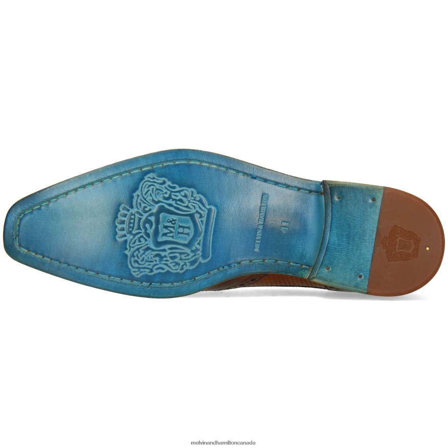 Men Melvin & Hamilton Brown Martin 15 Derby Shoes P4V68P504