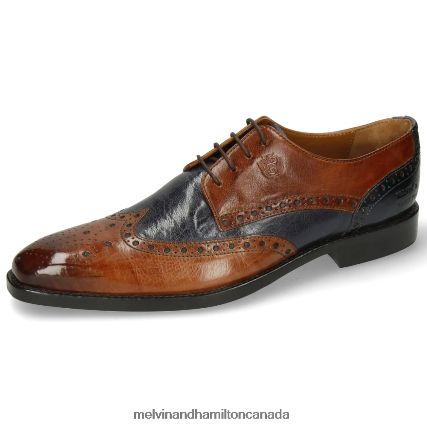 Men Melvin & Hamilton Brown Martin 15 Derby Shoes P4V68P532