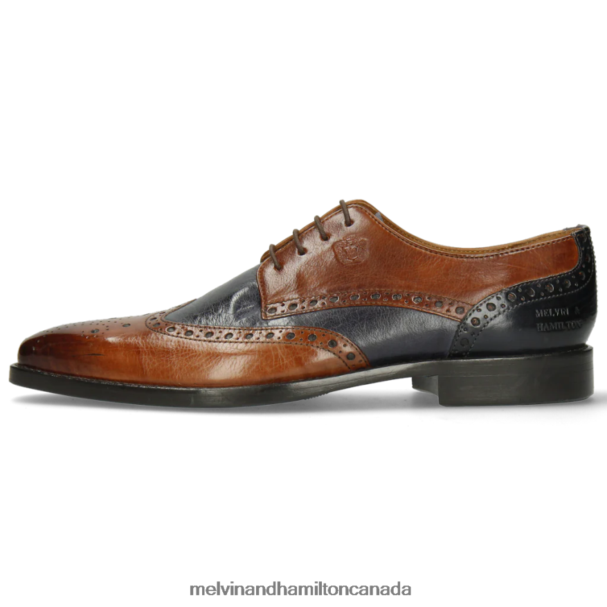 Men Melvin & Hamilton Brown Martin 15 Derby Shoes P4V68P532