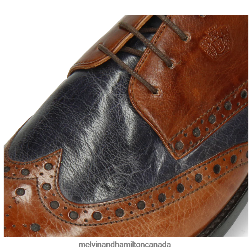 Men Melvin & Hamilton Brown Martin 15 Derby Shoes P4V68P532