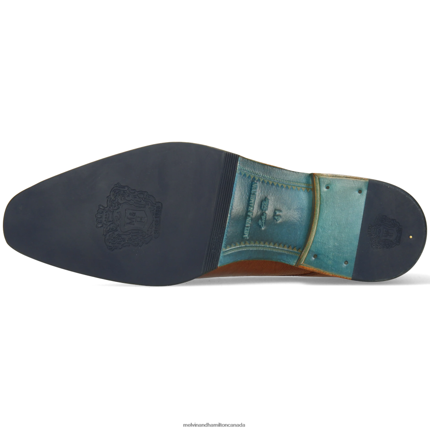 Men Melvin & Hamilton Brown Martin 1 Derby Shoes P4V68P495