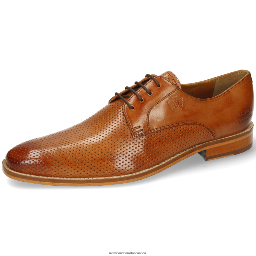 Men Melvin & Hamilton Brown Martin 1 Derby Shoes P4V68P563