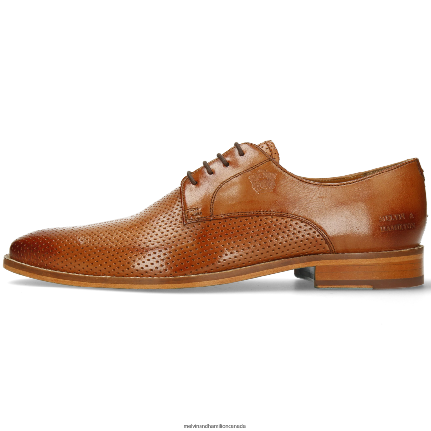 Men Melvin & Hamilton Brown Martin 1 Derby Shoes P4V68P563