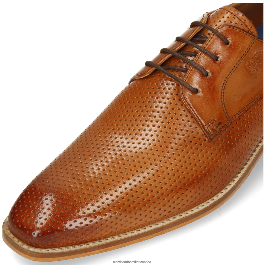 Men Melvin & Hamilton Brown Martin 1 Derby Shoes P4V68P563
