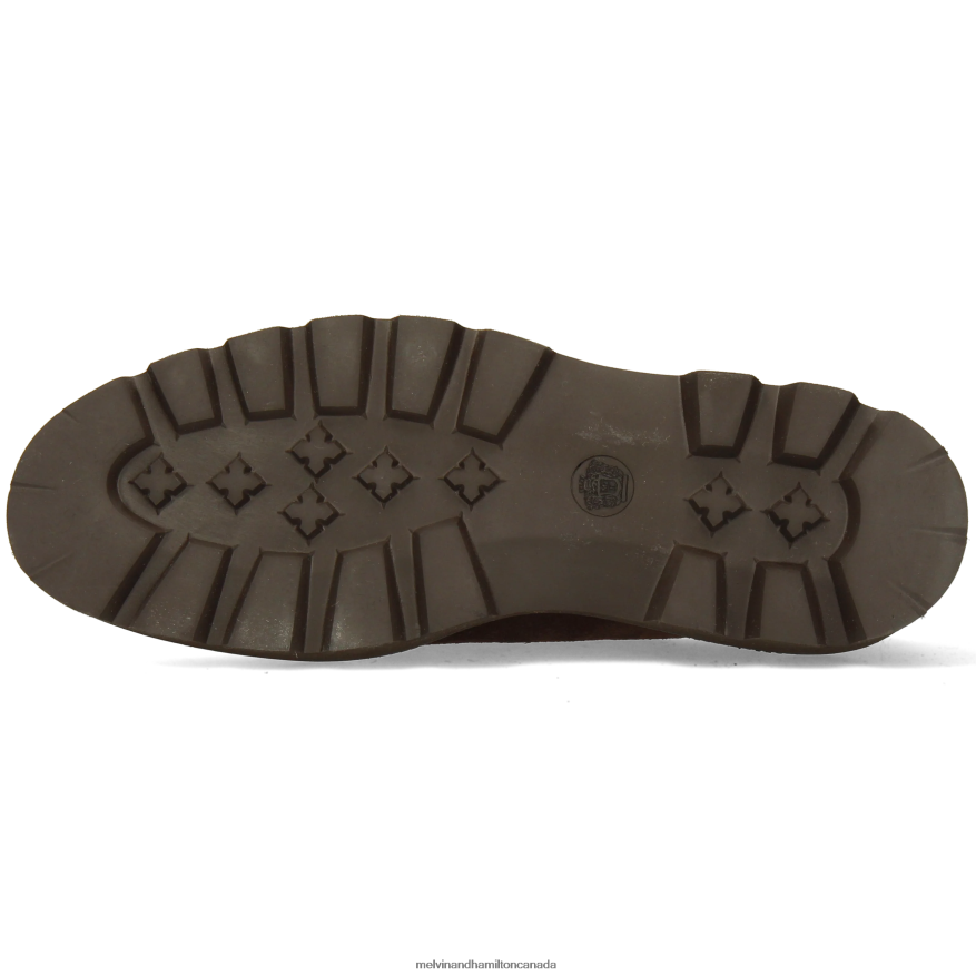 Men Melvin & Hamilton Brown Pierce 10 Derby Shoes P4V68P435