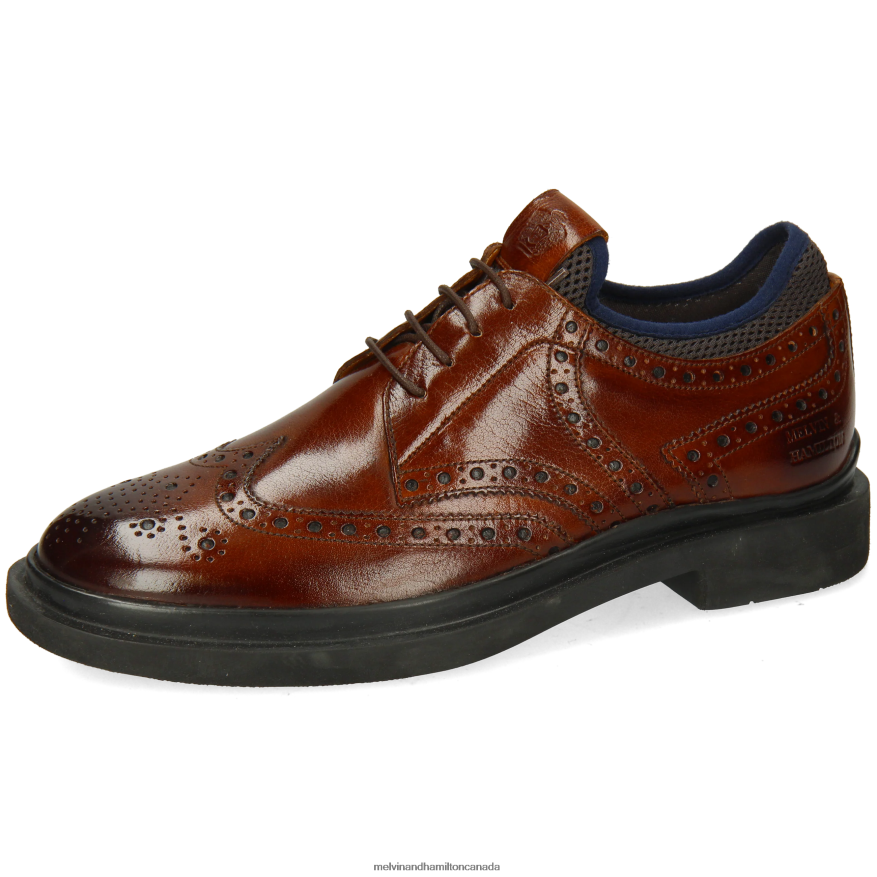 Men Melvin & Hamilton Brown Ron 2 Derby Shoes P4V68P438