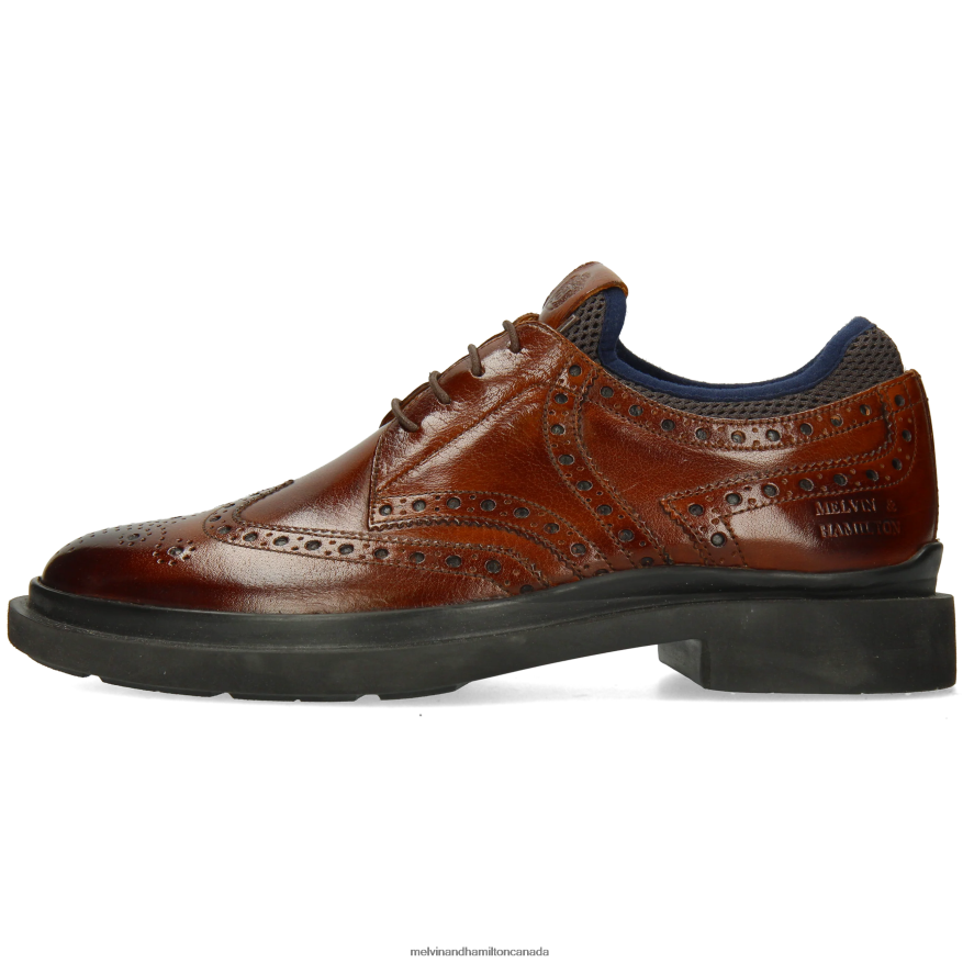 Men Melvin & Hamilton Brown Ron 2 Derby Shoes P4V68P438