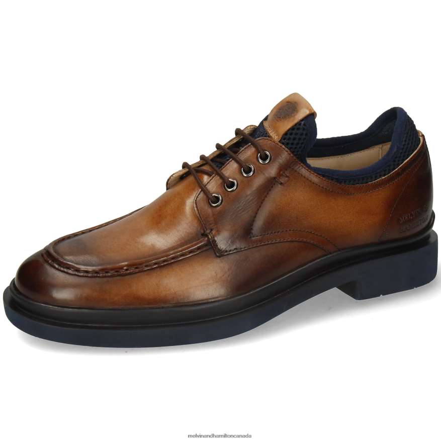 Men Melvin & Hamilton Brown Ron 4 Derby Shoes P4V68P516