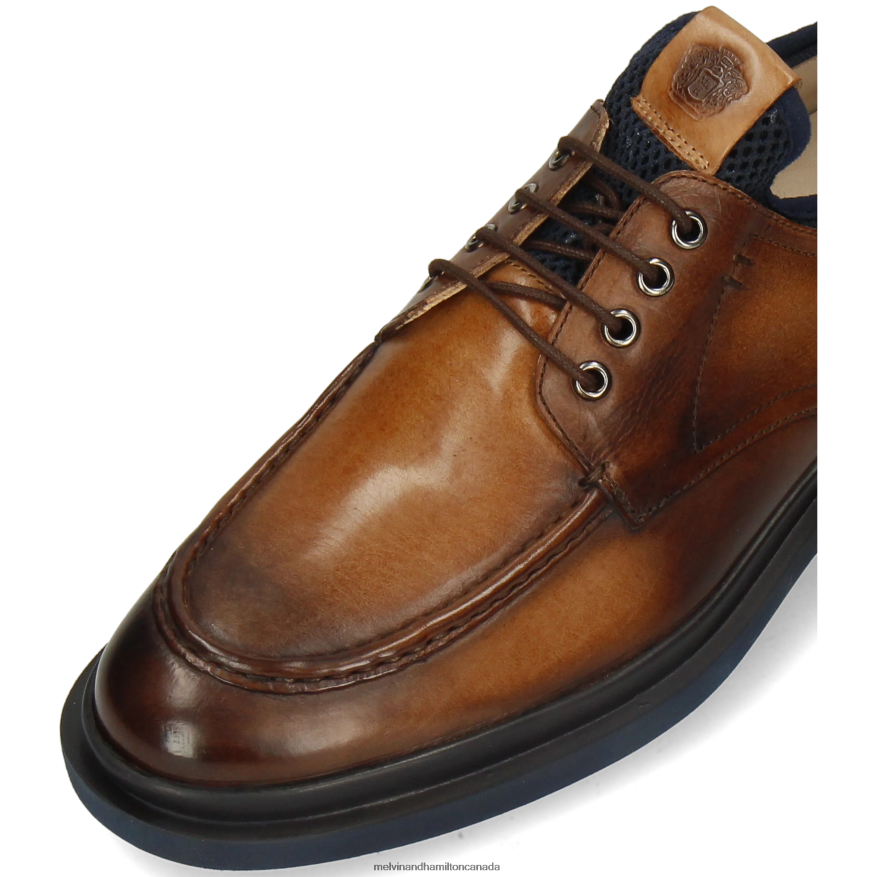 Men Melvin & Hamilton Brown Ron 4 Derby Shoes P4V68P516