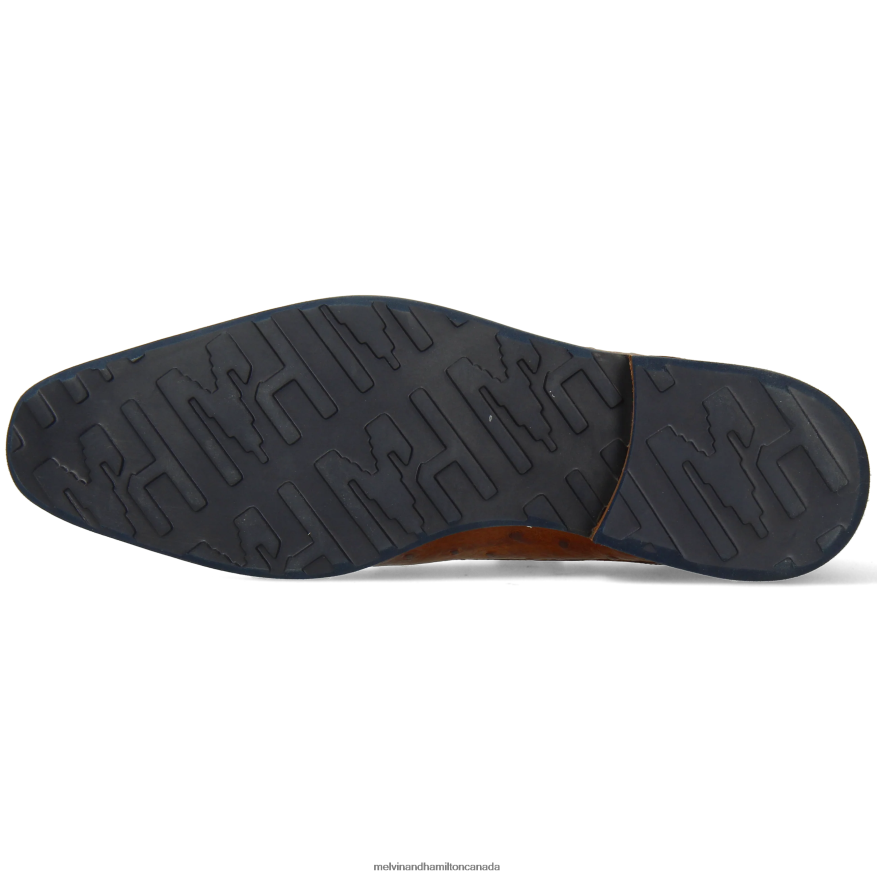 Men Melvin & Hamilton Brown Ryder 1 Derby Shoes P4V68P357