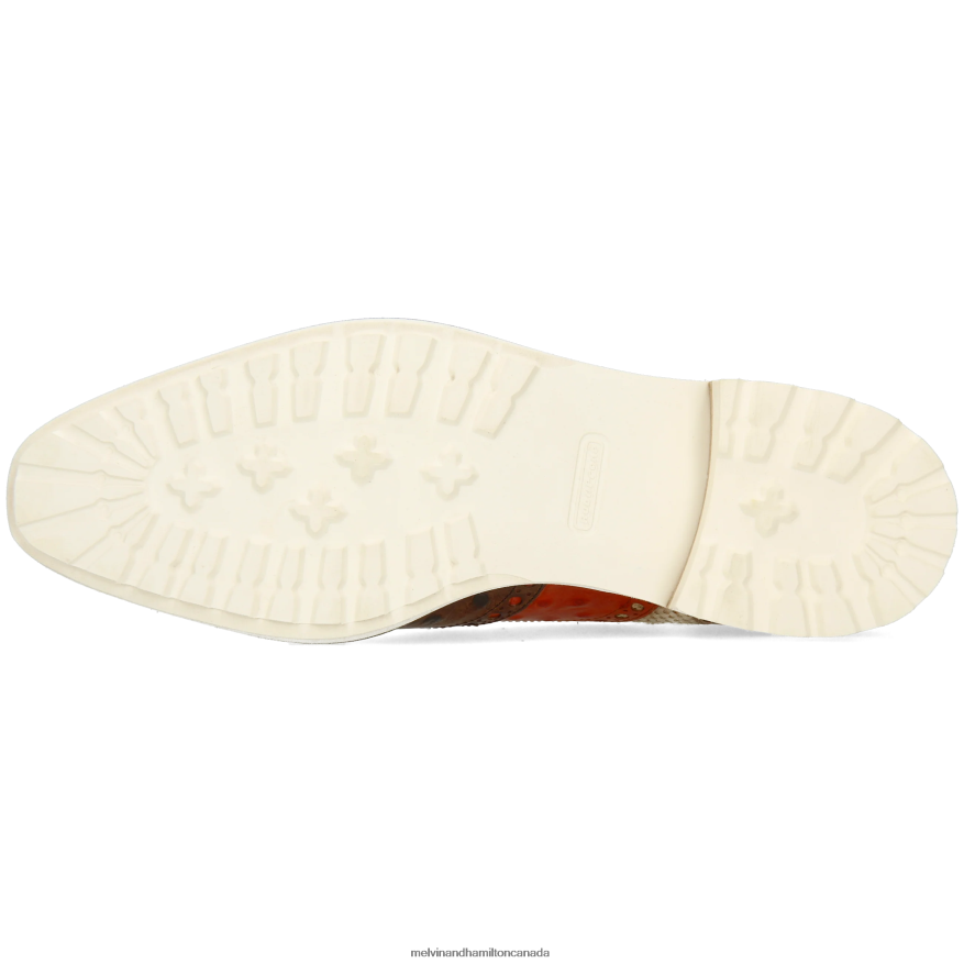 Men Melvin & Hamilton Brown Tom 26 Derby Shoes P4V68P358