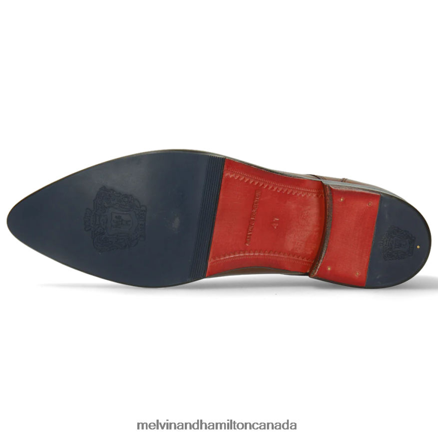 Men Melvin & Hamilton Brown Toni 1 Derby Shoes P4V68P486