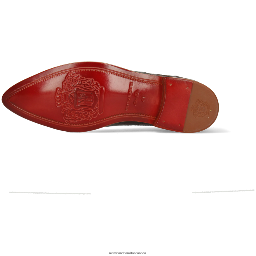 Men Melvin & Hamilton Brown Toni 39 Derby Shoes P4V68P509