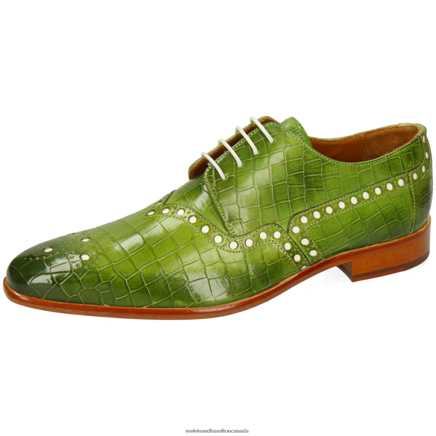 Men Melvin & Hamilton Green Lance 66 Derby Shoes P4V68P427