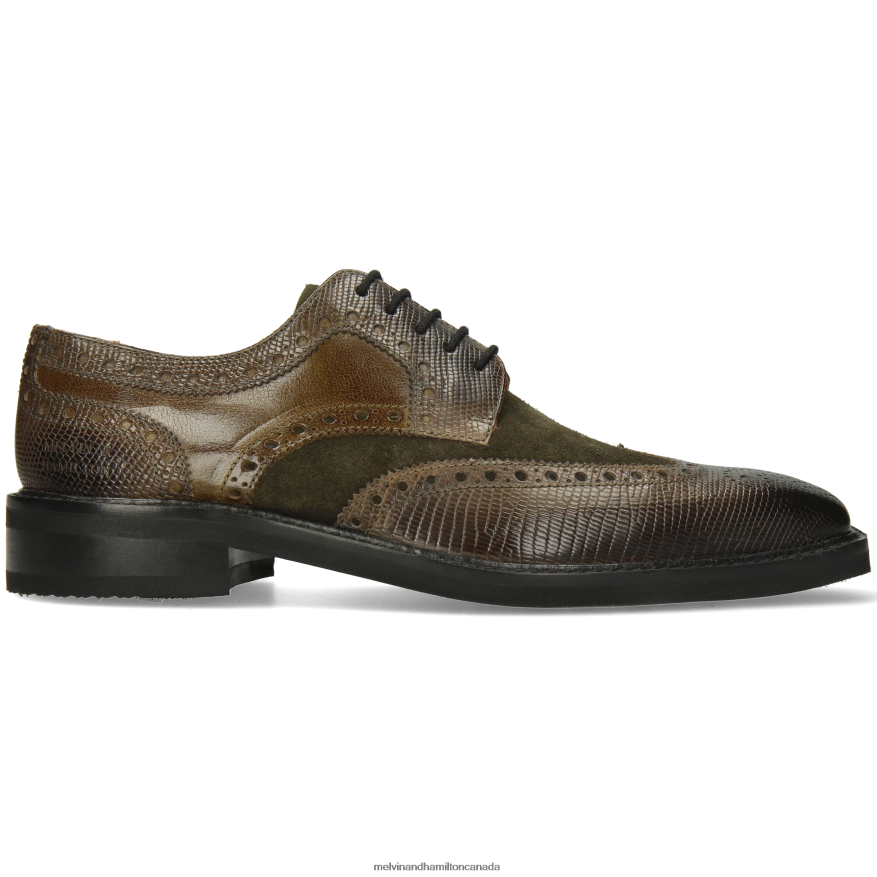 Men Melvin & Hamilton Green Marvin 1 Derby Shoes P4V68P388