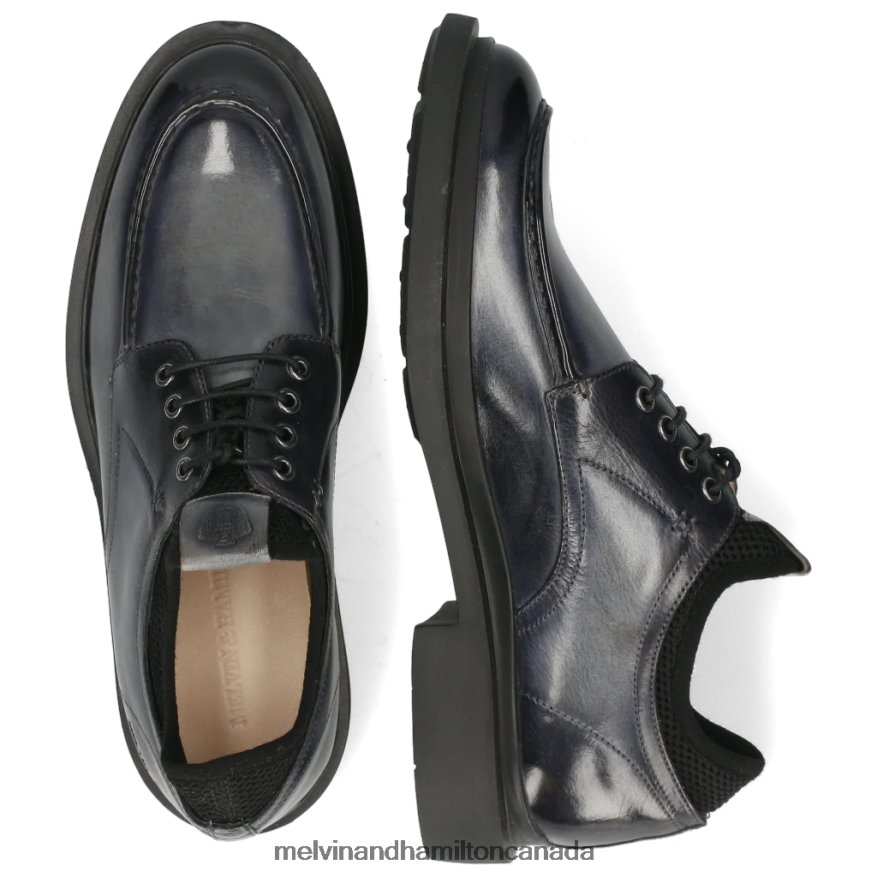 Men Melvin & Hamilton Grey Ron 4 Derby Shoes P4V68P562