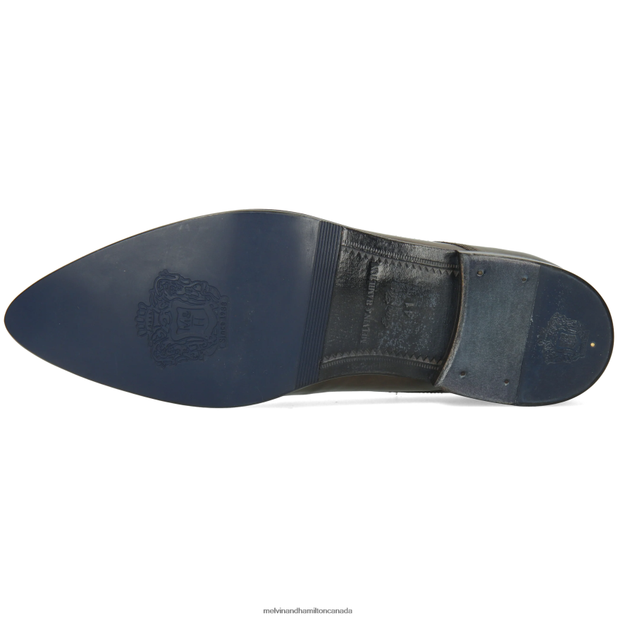 Men Melvin & Hamilton Grey Toni 36 Derby Shoes P4V68P459