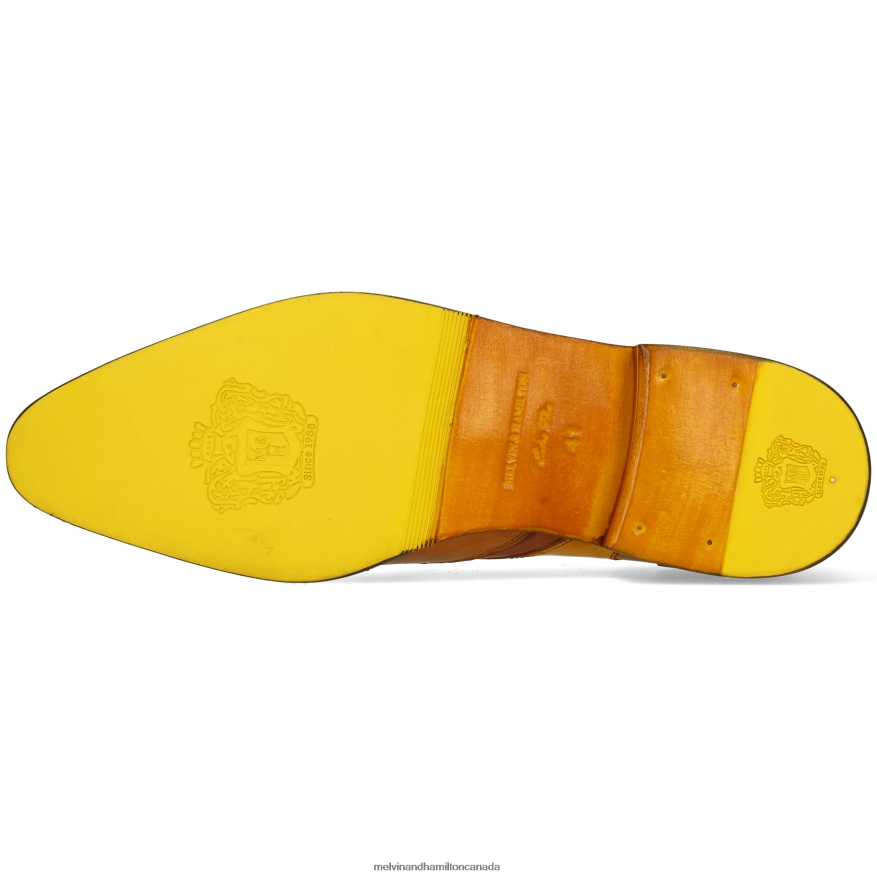 Men Melvin & Hamilton Light Brown Elvis 63 Derby Shoes P4V68P498