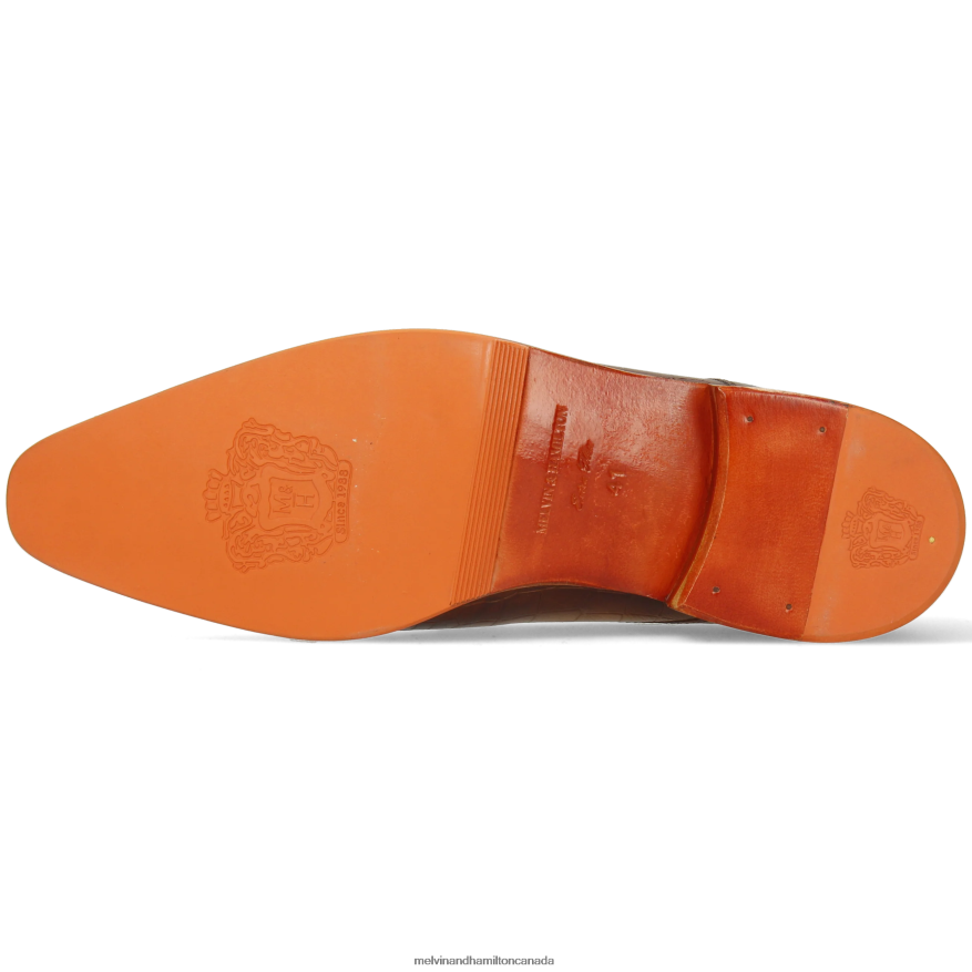 Men Melvin & Hamilton Light Brown Lewis 13 Derby Shoes P4V68P522