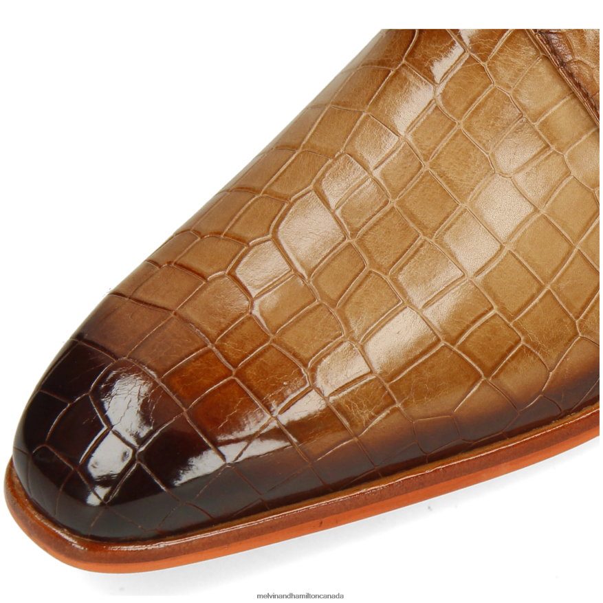 Men Melvin & Hamilton Light Brown Lewis 13 Derby Shoes P4V68P522