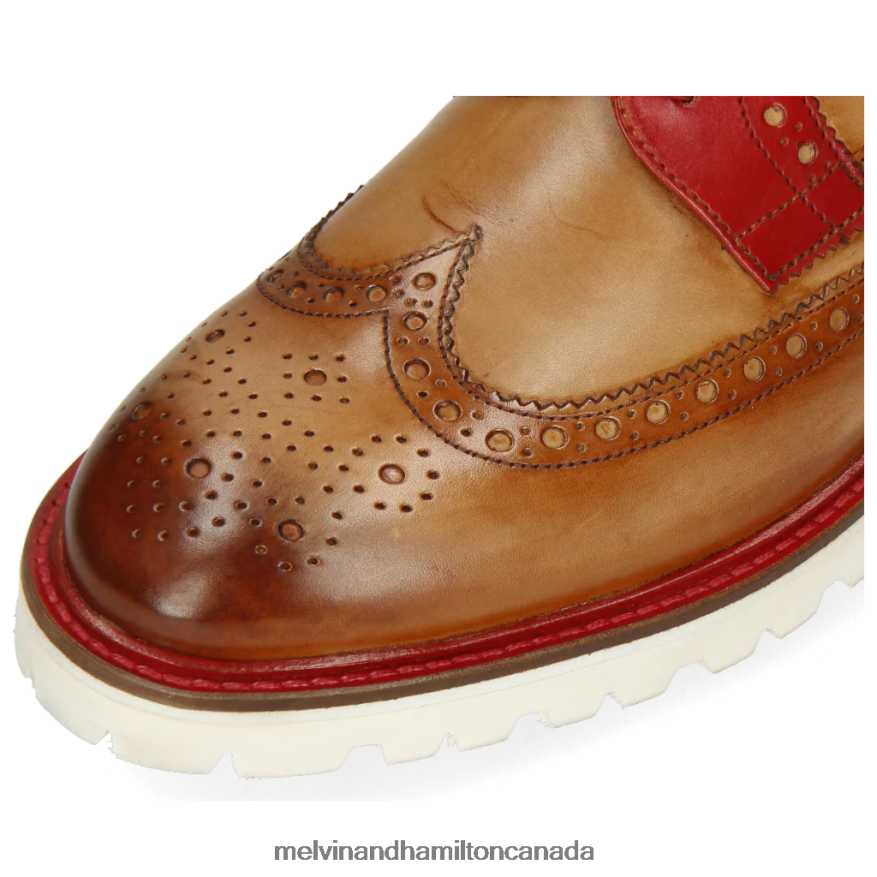 Men Melvin & Hamilton Light Brown Matthew 33 Derby Shoes P4V68P538