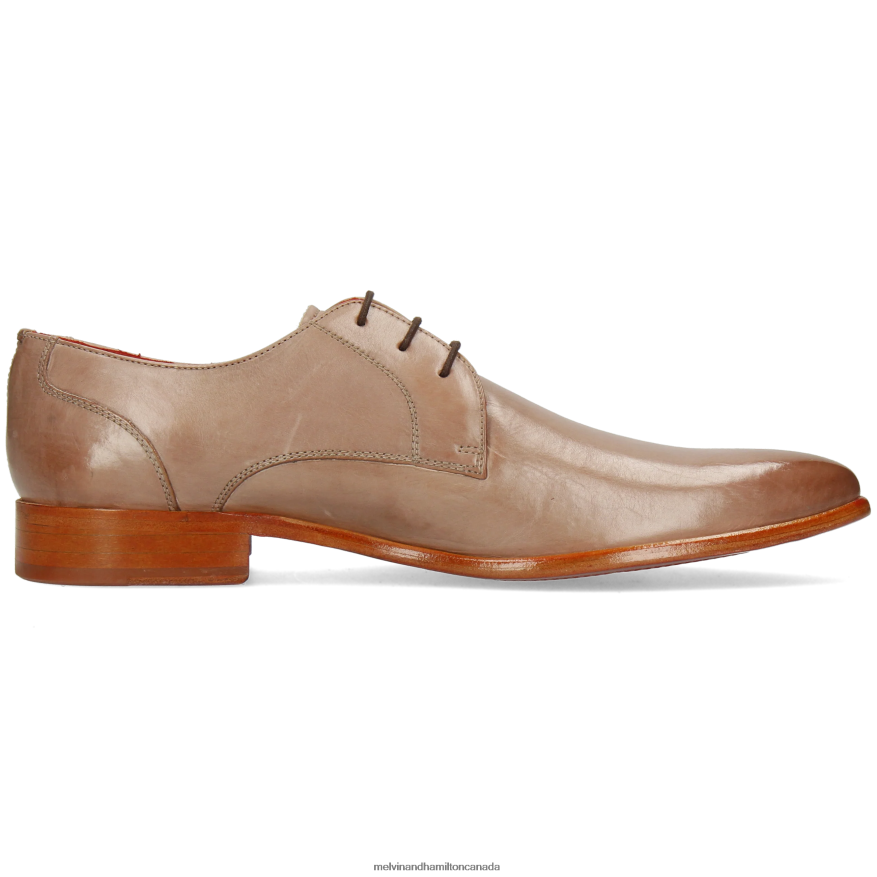 Men Melvin & Hamilton Light Brown Toni 1 Derby Shoes P4V68P530