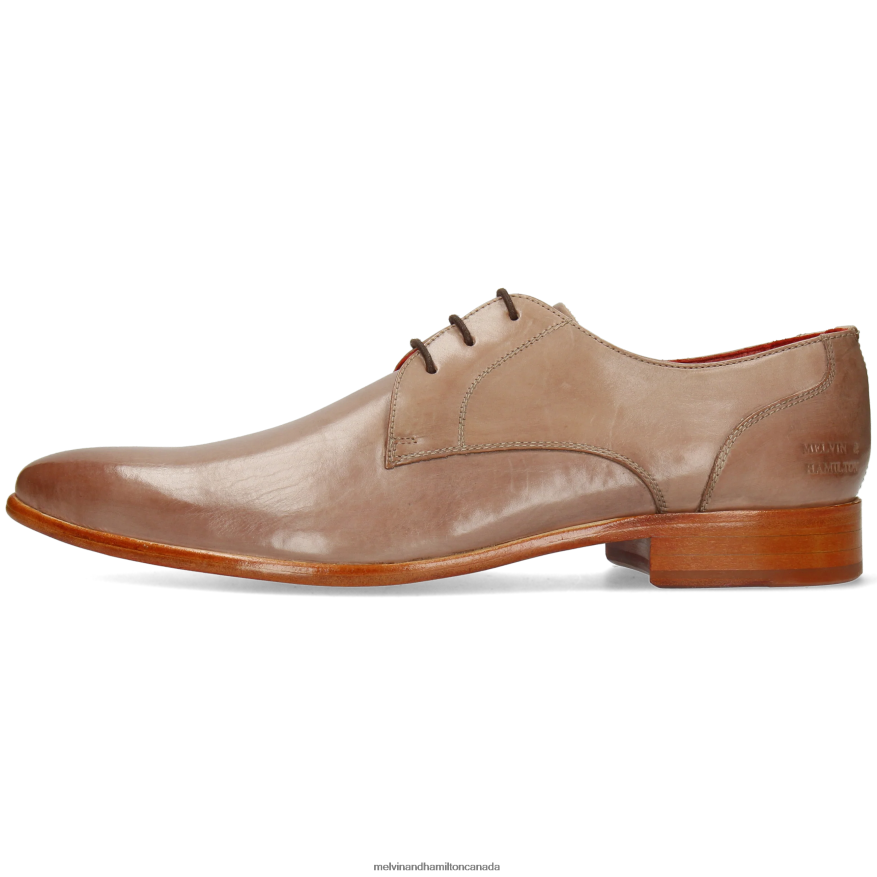 Men Melvin & Hamilton Light Brown Toni 1 Derby Shoes P4V68P530