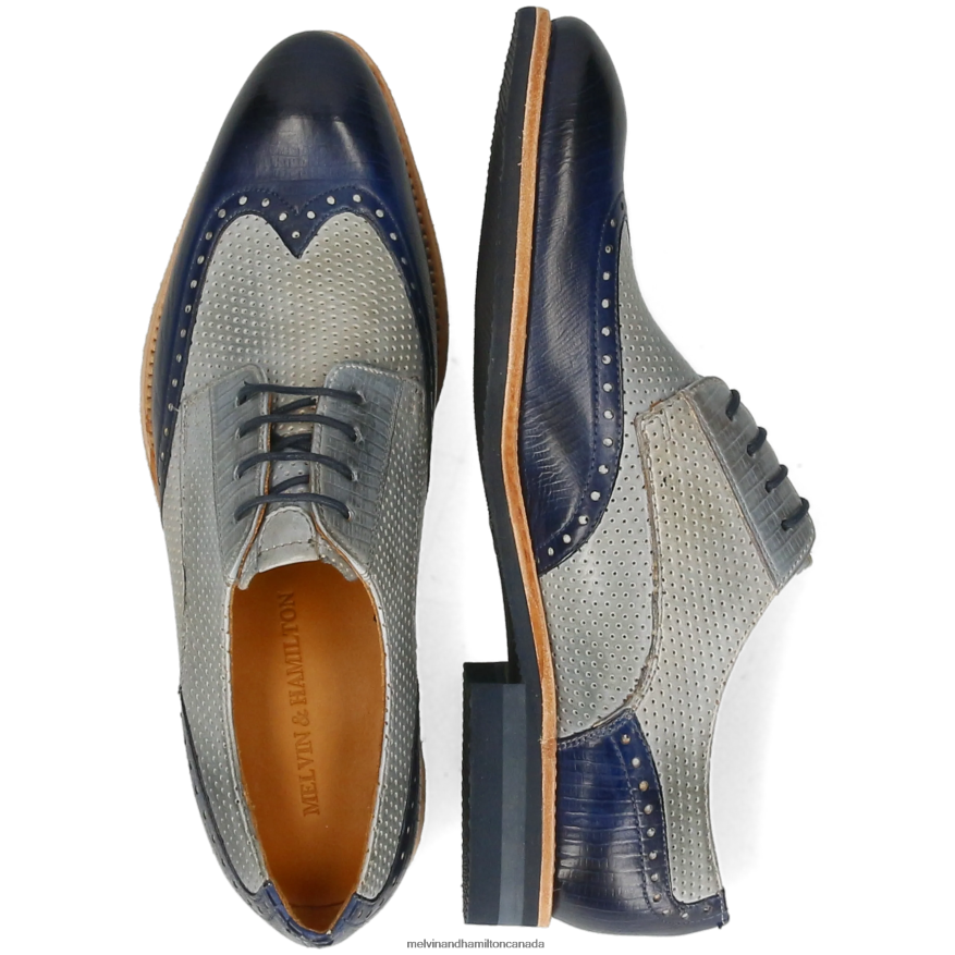 Men Melvin & Hamilton Multi Bobby 1 Derby Shoes P4V68P553