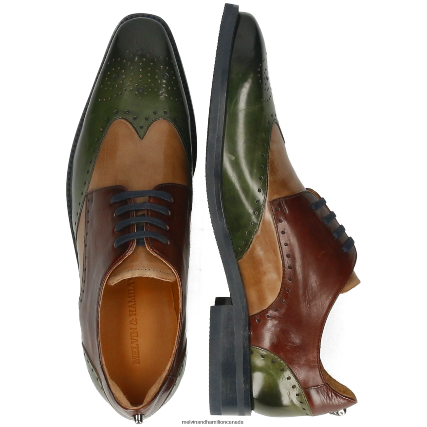 Men Melvin & Hamilton Multi Dave 2 Derby Shoes P4V68P386