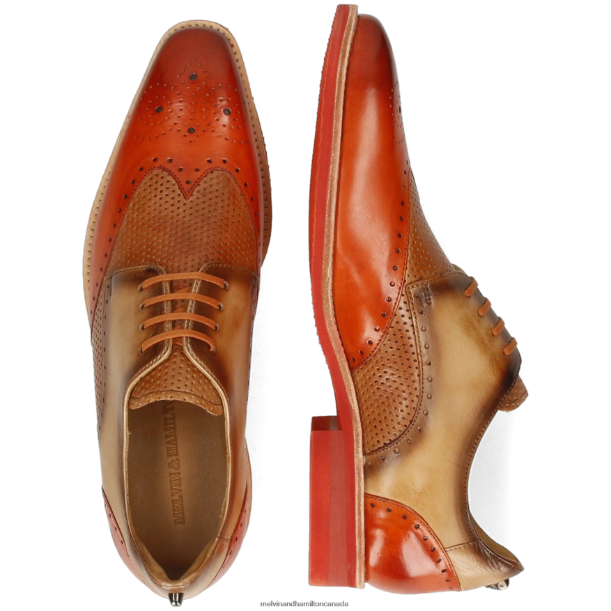 Men Melvin & Hamilton Multi Dave 2 Derby Shoes P4V68P508