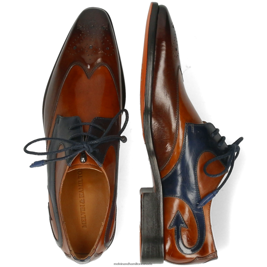 Men Melvin & Hamilton Multi Elvis 63 Derby Shoes P4V68P490