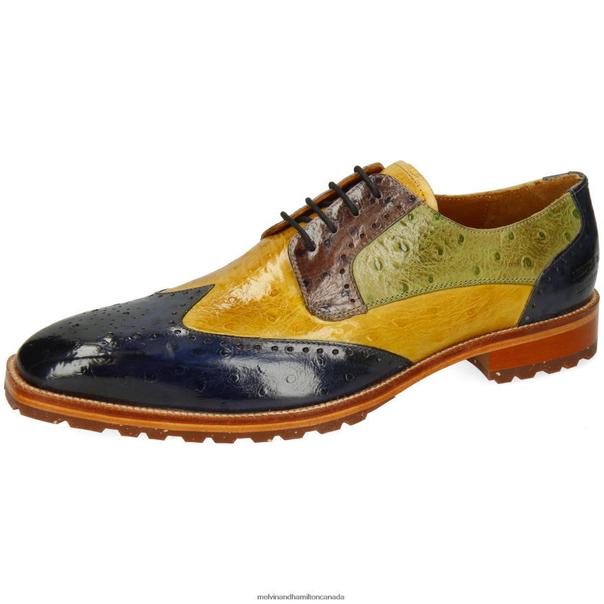 Men Melvin & Hamilton Multi Jeff 14 Derby Shoes P4V68P393