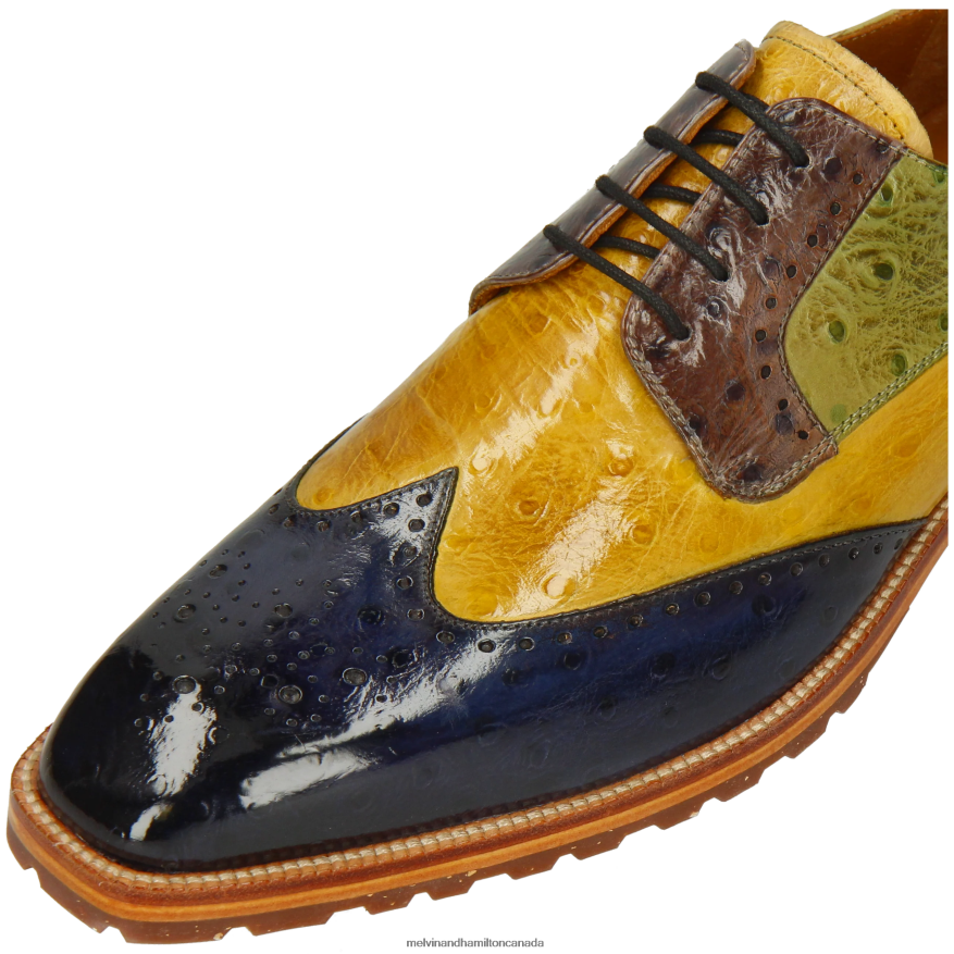 Men Melvin & Hamilton Multi Jeff 14 Derby Shoes P4V68P393