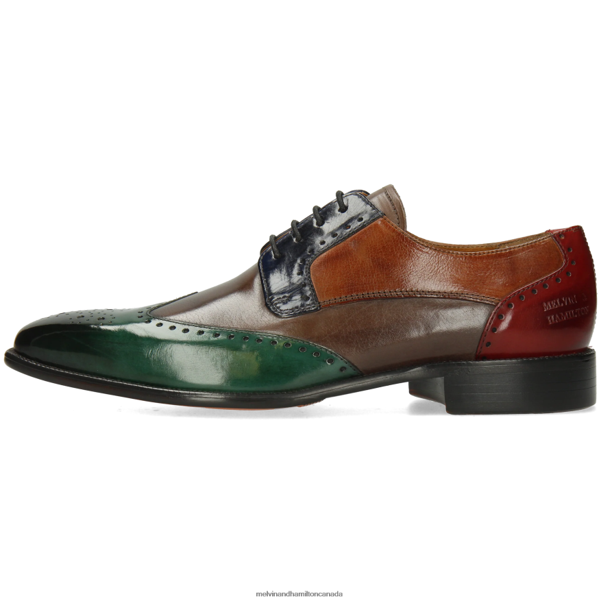 Men Melvin & Hamilton Multi Jeff 14 Derby Shoes P4V68P451